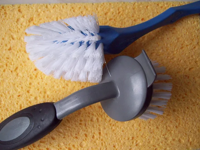 brushes, sponge, kitchen, cleaning, brush, grunge, dirty, equipment, housework, hygiene. Commercial cleaning equipment brands: how to score eight makers on parts and service