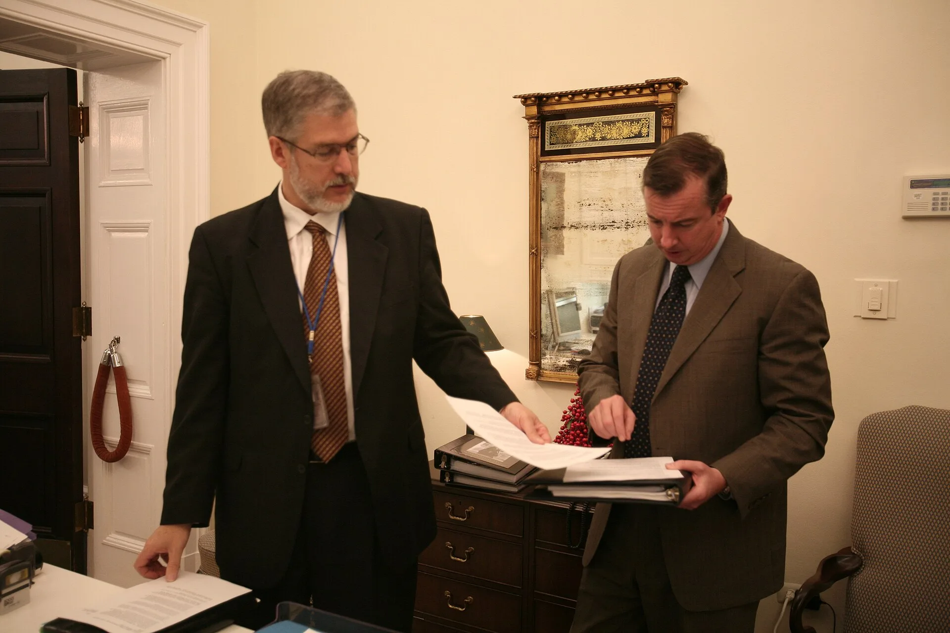 David Addington and Ed Gillespie Review Document. Contracts and liability policy template: review, dates, custody
